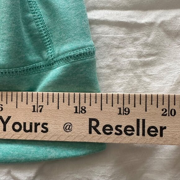 VICTORIA SECRET PINK Ultimate half zip pullover Size Medium Mint Activewear - Picture 11 of 15